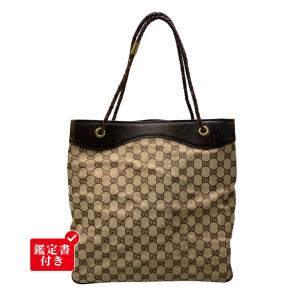 グッチ トートバッグ GGキャンバス 109141 2123 レディース GUCCI 中古