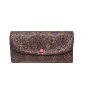 ルイ・ヴィトン 長財布 ポルトフォイユ エミリー モノグラム M60697 レディース LOUIS VUITTON 中古
