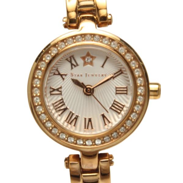 スタージュエリー 腕時計 クオーツ レディース STAR JEWELRY 中古