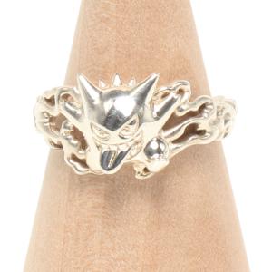 美品 ユートレジャー リング 指輪 SV925 ポケットモンスター ポケモン ゲンガーモチーフ レディース SIZE 11号 U-TREASURE 中古