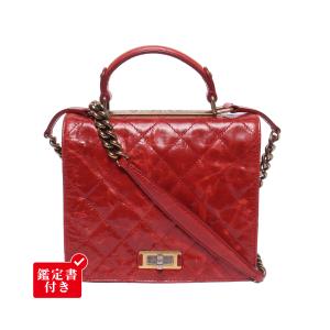 シャネル ハンドバッグ ショルダーバッグ 肩掛け ゴールド金具 15番台 2.55 リタ エイジドカーフスキン レディース CHANEL 中古