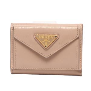 プラダ 三つ折り財布 レディース PRADA 中古