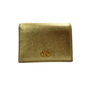 ヴァレンティノ 二つ折り財布 Vロゴ レディース VALENTINO 中古