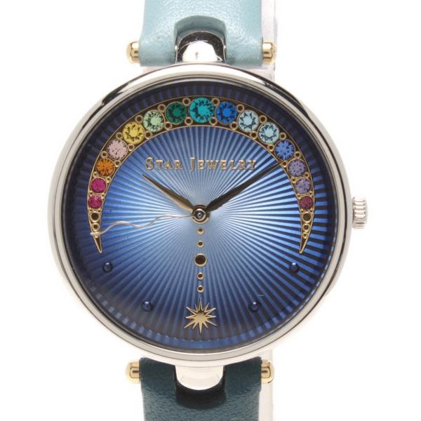 スタージュエリー 腕時計 MOON RAINBOW クオーツ レディース STAR JEWELRY ...
