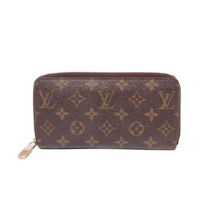 ルイ・ヴィトン ラウンドファスナー長財布 ジッピー ウォレット モノグラム M60017 メンズ LOUIS VUITTON 中古
