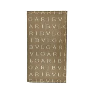 ブルガリ 二つ折り長財布 メンズ BVLGARI 中古