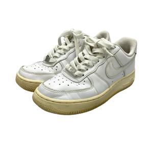 訳あり ナイキ ローカットスニーカー エア フォース 1 '07 DD8959-100 レディース SIZE 22.5 NIKE 中古