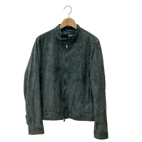 エンメティ ライダースジャケット ゴートスキン メンズ SIZE 50 (XL) EMMETI 中古
