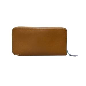 エルメス ラウンドファスナー 長財布 C刻印 アザップロング シルクイン レディース HERMES 中古