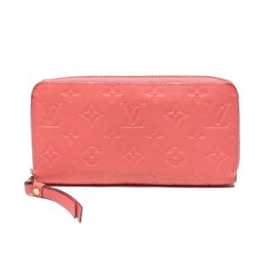 ルイ・ヴィトン ラウンドファスナー長財布 ジッピーウォレット モノグラム アンプラント M61788 レディース LOUIS VUITTON 中古