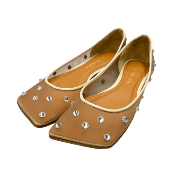 ピッピシック パンプス ビジュー フラットシューズ レディース SIZE 35.5 PIPPICHI...