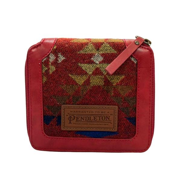 ペンドルトン ラウンドファスナー二つ折り財布 レディース PENDLETON 中古
