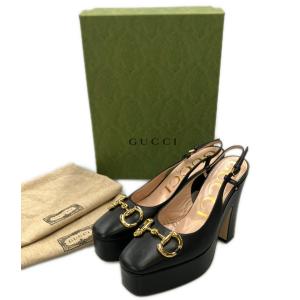 グッチ ホースビットスリングバックパンプス レディース SIZE 36 (23cm) GUCCI 中古