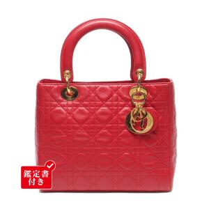 クリスチャンディオール ハンドバッグ レディ ディオール MA-0957 レディース Christian Dior 中古