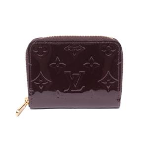 ルイ・ヴィトン コインケース ジッピー コイン パース モノグラム ヴェルニ M93607 レディース LOUIS VUITTON 中古