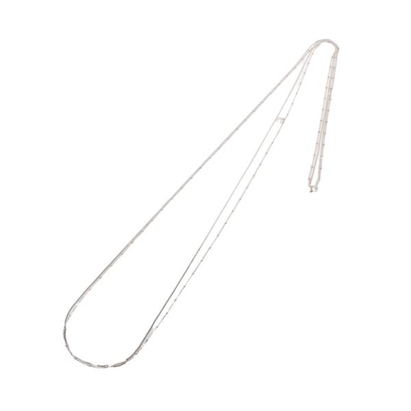 美品 スタージュエリー 2連ロングネックレス レディース STAR JEWELRY 中古