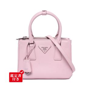 美品 プラダ 2WAY ハンドバッグ ショルダーバッグ 肩掛け 斜め掛け ミニバッグ サフィアーノ ガレリア 1BA906 レディース PRADA 中古