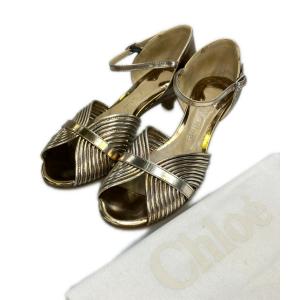 クロエ アンクルストラップサンダル レディース SIZE 37 (24.5cm) Chloe 中古
