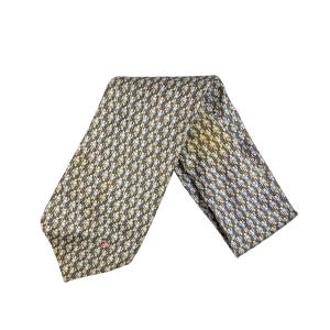 ブルガリ ネクタイ シルク100% メンズ BVLGARI 中古