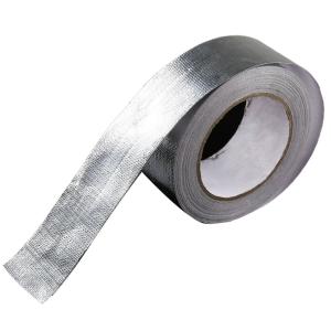 アルミクロステープ 熱反射 吸音 遮音防音材料  遮熱　強粘着/保温