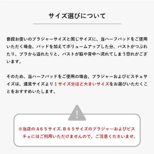 ハーフパッド ペア 2個セット ブラパッド ブ...の詳細画像3