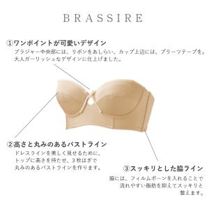 ドレスインナー 3点セット ブラジャー ウエス...の詳細画像2