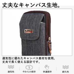 ウエストポーチ メンズ レディース 縦型・横型...の詳細画像4
