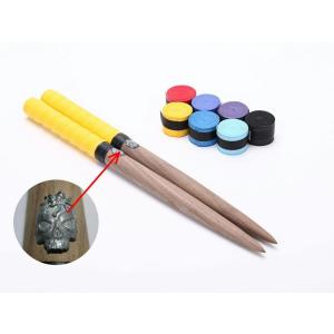 福袋/定形外送料無料/グリップ7色（赤/黄/黒、紫/空/藍/青）太鼓の達人