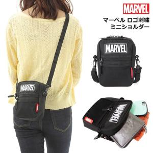 MARVEL マーベル ショルダーバッグ 50013 ミニショルダー ロゴ刺繍｜huitcolline