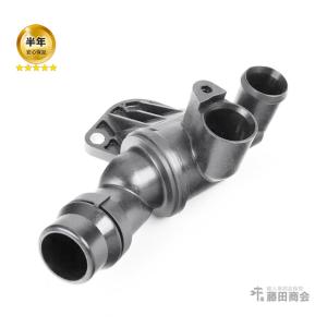 サーモスタット ASSY 87度開弁 フォルクスワーゲン ゴルフ5 1KAXX ガスケット付 GOLF5｜hujitashokai