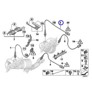 O2センサー ラムダセンサー BMW 5シリー...の詳細画像1