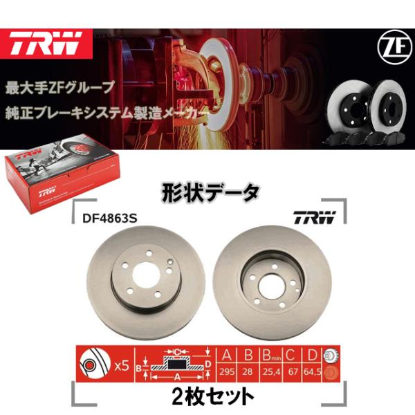 ブレーキディスク ディスクローター ブレーキローター フロント 左右セット メルセデスベンツ R17...