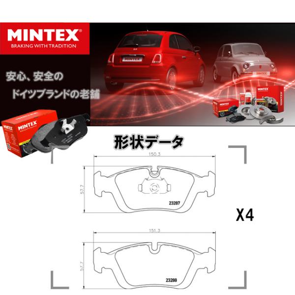 ブレーキパッド フロント 左右セット BMW E36 E46 Z3(E36) Z4(E85) ディス...