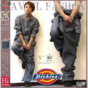 ディッキーズ つなぎ メンズ Dickies おしゃれ 長袖つなぎ ツナギ 作業着 ボトムス｜hukudokoro