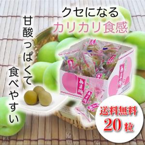 村岡食品 あま梅１粒 20個 ムラオカ 駄菓子 熱中症対策 熱中症 梅 うめ 梅干し カリカリ梅 まとめ買い / 外箱無し 送料無料