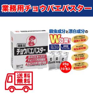チョウバエバスター 10包入り 金鳥 キンチョー チョウバエ駆除 チョウバエ殺虫剤 ハエ駆除 コバエ チョウバエ 駆除 業務用 粉末タイプ 送料無料