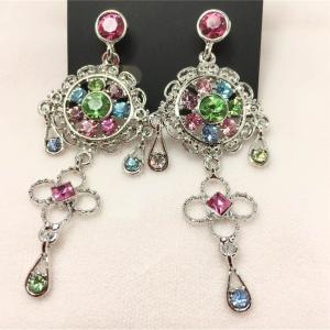 スワロフスキー コスチューム アクセサリー イヤリング　社交ダンス