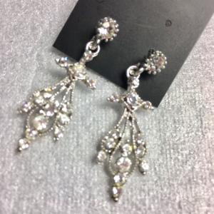 スワロフスキー コスチューム アクセサリー ピアス 社交ダンス