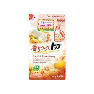 （まとめ）ライオン 香りつづくトップ SweetHarmony つめかえ用 810g 1個〔×20セット〕