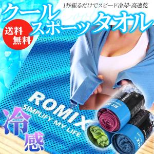 限定SALE 1秒振るとひんやり 冷却タオル 大判120×30cm