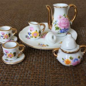 ミニチュア 1/12 スケール ドールハウス 食器 器 15点セット 陶器小物