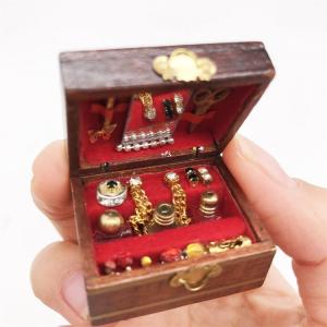 送料無料 ミニチュア 雑貨 宝石箱 ジュエリー...の詳細画像4