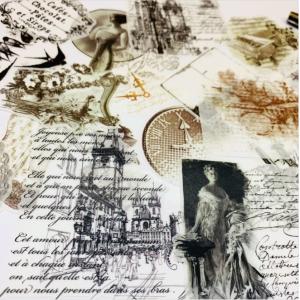 送料無料 シール クラシックカー ステッカー 車 コラージュ