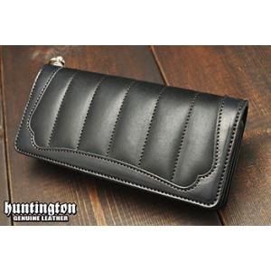 Huntington ハンティントン 長財布 ダイヤモンドステッチウォレット