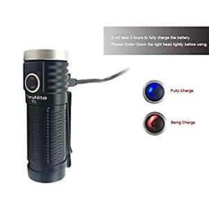 ThruNite（スルーナイト） T1 EDCフラッシュライト LED懐中電灯 充電式LED フラッシュライト CREE XHP50 LED