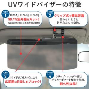 サンバイザー 車 汎用 カーバイザー フロント...の詳細画像3