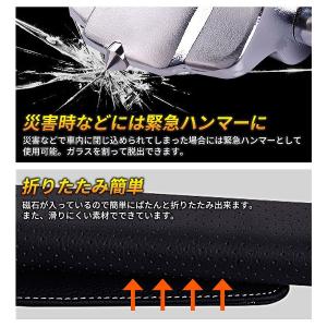 ハンドルロック 盗難防止 車 ハンドル 鍵付き...の詳細画像3