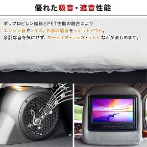 断熱シート 車 天井 エンジン 吸音シート デ...の詳細画像2