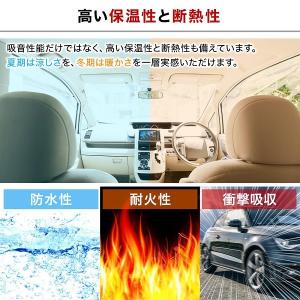 断熱シート 車 天井 エンジン 吸音シート デ...の詳細画像3