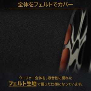 ウーファー サブウーファー 車 筒型 10イン...の詳細画像3